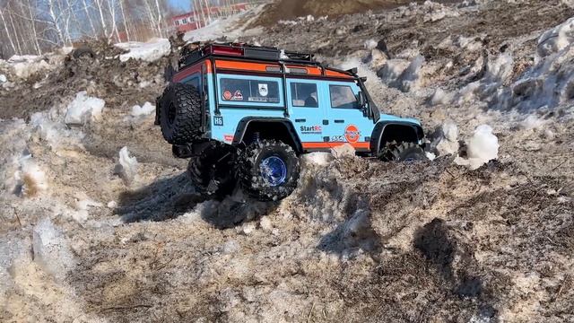 H8H MJX на больших колесах