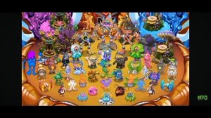 My singing monster Ларири рокн остров огня оазис