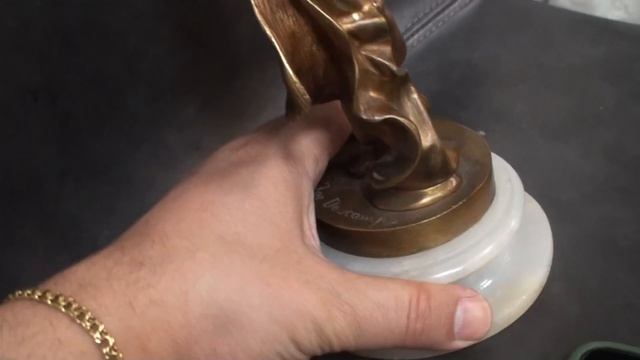 Франция музейная фигура Арт Деко в супер состоянии начало 20 века на продажу смотреть онлайн