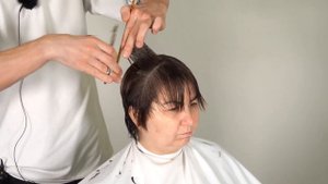 Короткая стрижка для круглого лица