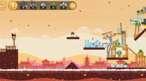 Angry Birds China | Demo | Уровень 2 (3 звезды)