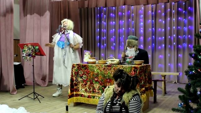 Новорічна казка Жив був пес від аматорів Середняківського СБК