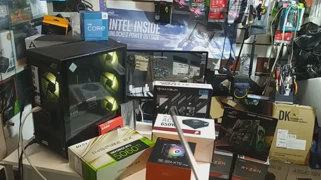 Тест и Обзор игрового компьютера за 98000₽ с 5060 Ti. Обзор матплаты MAXSUN MS-B760M GAMING Wifi ACE