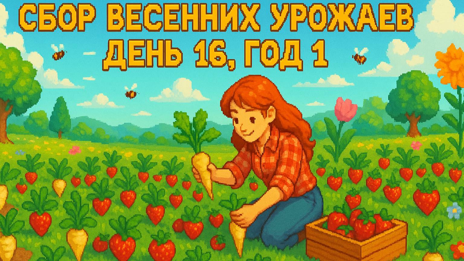 Сбор Весенних Урожаев – День 16, Год 1