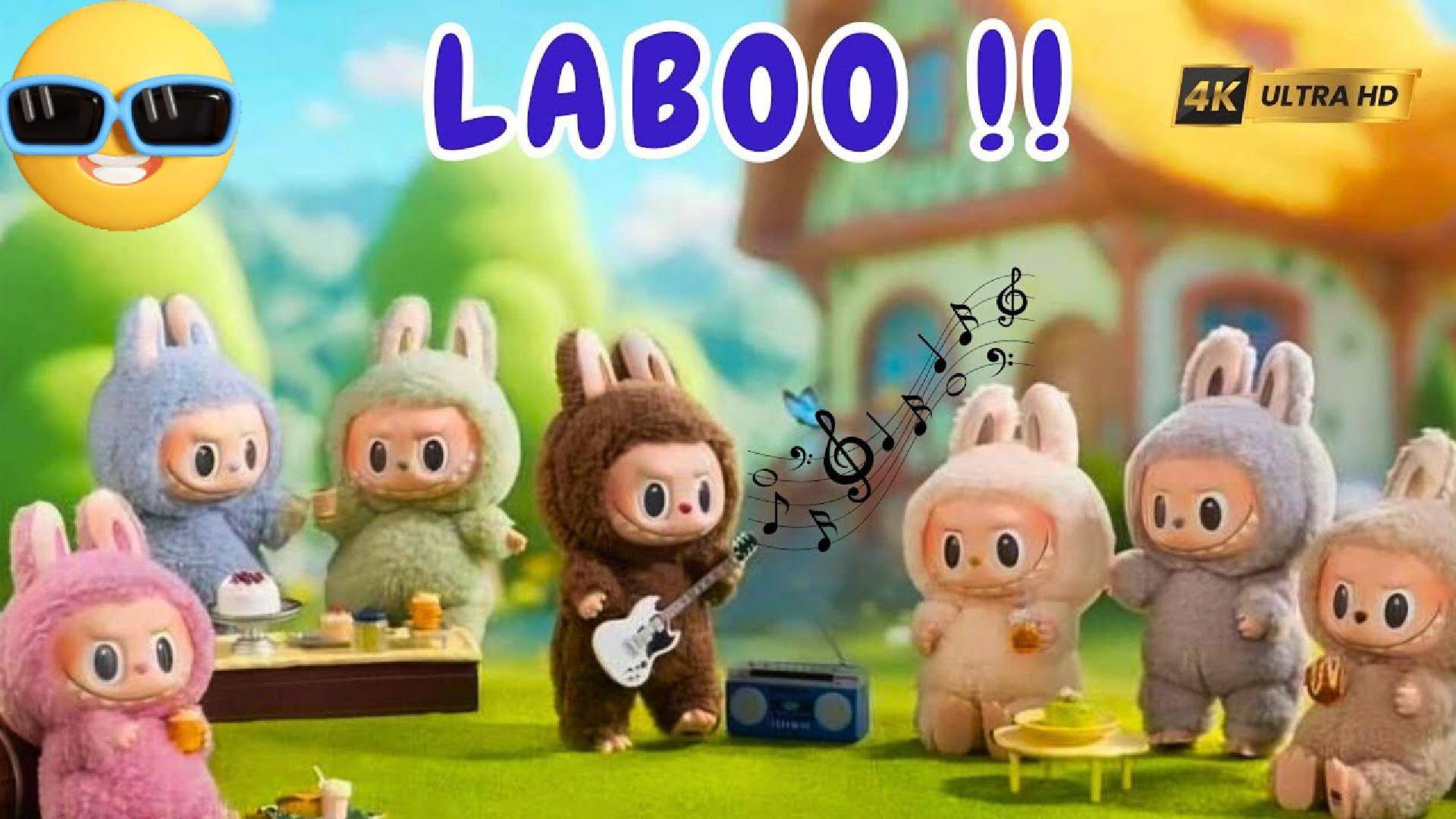 Лабубу - Nursery Rhymes Labubu Song ｜ Labubu Songs with Lyric ｜ Lagu Labubu ｜
