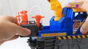 Поезда для детей Локомотив Dickie Toys со звуком, светом и к