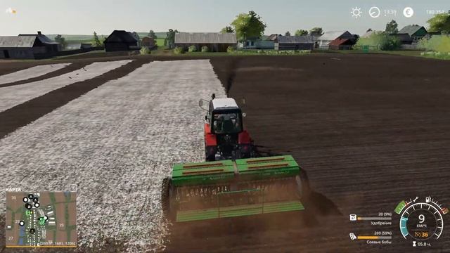 Farming Simulator 19. Карта Ягодное #32. смотреть онлайн