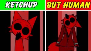 Невероятная коробка с Кетчупом, но в версии для людей! СПРУНКИ