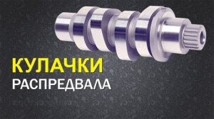 Кулачки распредвала: Устройство, работа, ремонт ✅