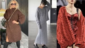 САМАЯ КРАСИВАЯ ВЯЗАНАЯ ОДЕЖДА 2025/ МОДНЫЕ КАРДИГАНЫ ПЛ?