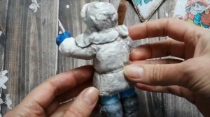 Ватная ёлочная игрушка _Филиппок