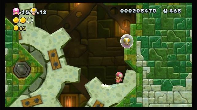 Super Mario bros U Прохождение. Долина Желудей. смотреть онлайн