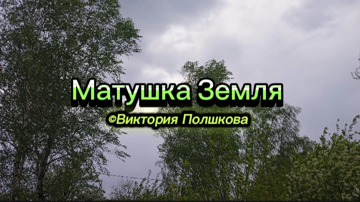 Матушка Земля ©Виктория Полшкова