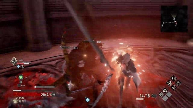 Code Vein 2K | 1440p ➤ Прохождение #16 ➤ КАНОНИР