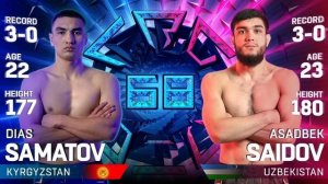 Страшный нокаут от узбека! Асадбек Саидов vs Диас Самат