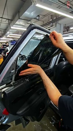Мойка М3 Бухарестская. Тонировка задней полусферы