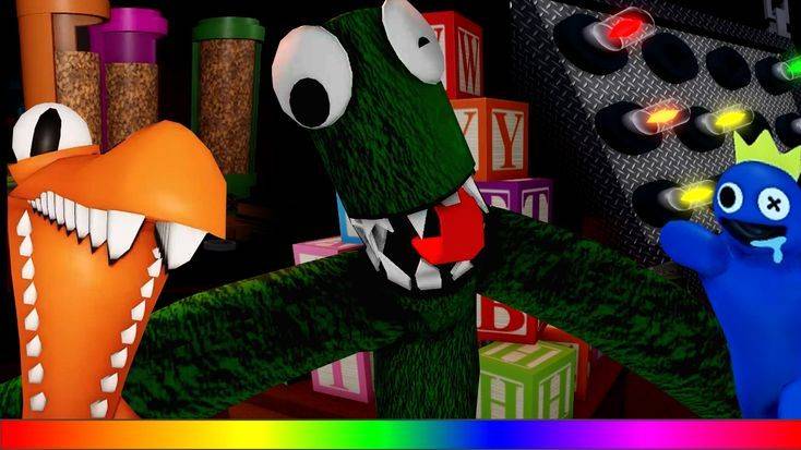 Rainbow Friends chapter 1 полное прохождение