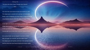 Afanasy Fet 
"The Mirror-like Moon Floats Through Azure Deserts"
1863