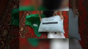 Обзор "Подушка MirSon DeLuxe Eco-Soft Silver" из интернет-магазина Rozetka.