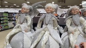 АСМР магазин ОКЕЙ шуршание мыла, упаковок, новогодние украшения
