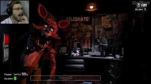 Все СКРИМЕРЫ и ИСПУГИ Куплинова (FNaF 1)