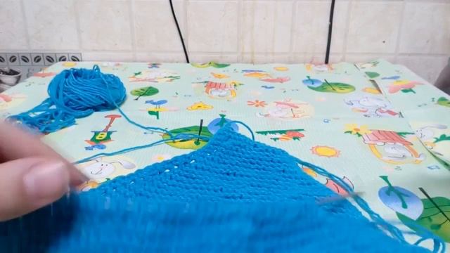 Вязаный детский БОДИ СПИЦАМИ.