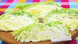 Капуста жареная в яйце