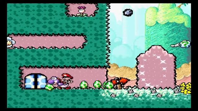 Прохождение Super Mario World 2: Yoshi's Island - #8 - Зевс шаровержец