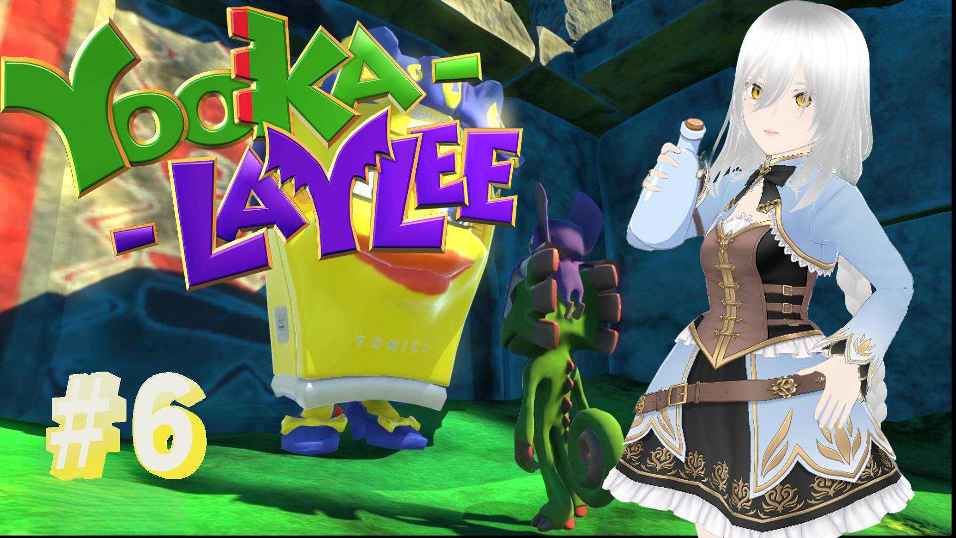ОВЛАДЕЛИ ЯЗЫКОМ В СОВЕРШЕНСТВЕ (─‿‿─) Yooka-Laylee #6