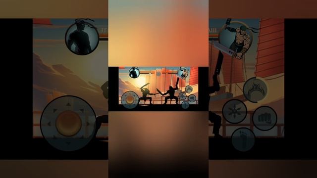 сражение с палашом в Shadow Fight 2