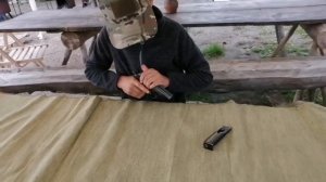 Детский лагерь, разборка и сборка оружия