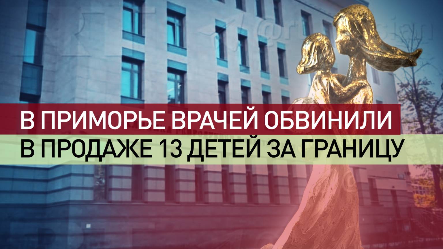 Суд в Приморье обвинил восемь медработников в продаже 13 новорождённых за границу