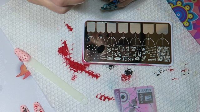 ЧАСТЬ 1 / Обзор / Пластина для стемпинга ANGE №029 с Демо-ли смотреть онлайн