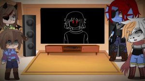 Undertale react to Dust Sans (Part 1)!/ Undertale реагирует на Dust Санс (Часть 1)!