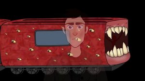 ПОЕЗД ПОЖИРАТЕЛЬ во временной петле! (Анимация)