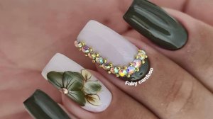 Маникюр на длинные ногти