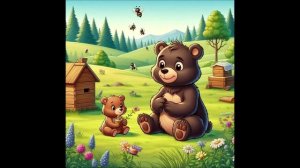 Мишка и мёд - Стихи для детей