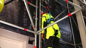 Принцип работы средства защиты втягивающего типа "НВ-0