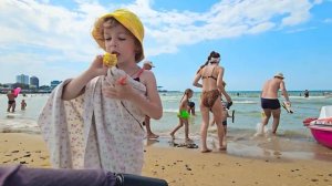 #ASMR #Анапа. Звуки моря и пляжа в Анапе. Расслабляющее ви