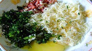 Жареный лаваш с сыром