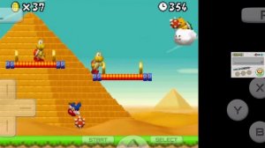 прохождение игры New Super Mario Bros для платформы Nintendo DS част