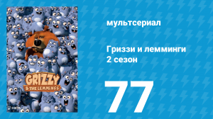 Гриззи и лемминги 2 сезон 77 серия «Предковый медведь» (мультсериал, 2016)