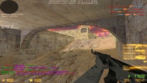 залез в текстуры на сервере КС 1.6