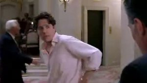 Фильм "Ноттинг-Хилл", эпизод с портье.