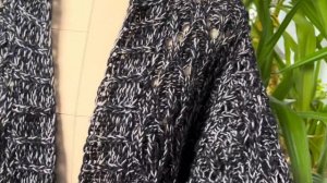 Вяжем кардиган «Леди шик»! ✨ Мерцающая роскошь и игра текстур! Beautiful knitting cardigan