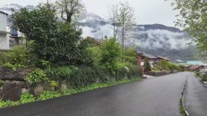🇨🇭 Бриенц, Швейцария - красивая прогулка под дождем - 2025