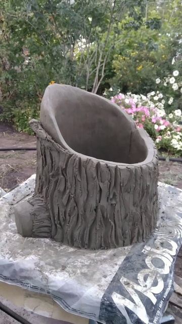 Цветочники из бетона для дачи. смотреть онлайн