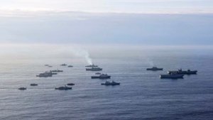 ‼️🇷🇺🏴☠НАТО и Россия проведут учения в Балтийском море в одно время. Русские могут запугивать😂☝️