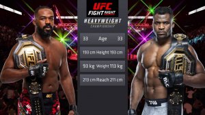 Джон Джонс против Фрэнсиса Нганну Полный бой - UFC 4