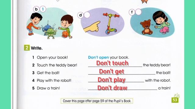 Ағылшын тілі 3-сынып 51,52,53,54, 55 бет English Language grade 3 Activity book